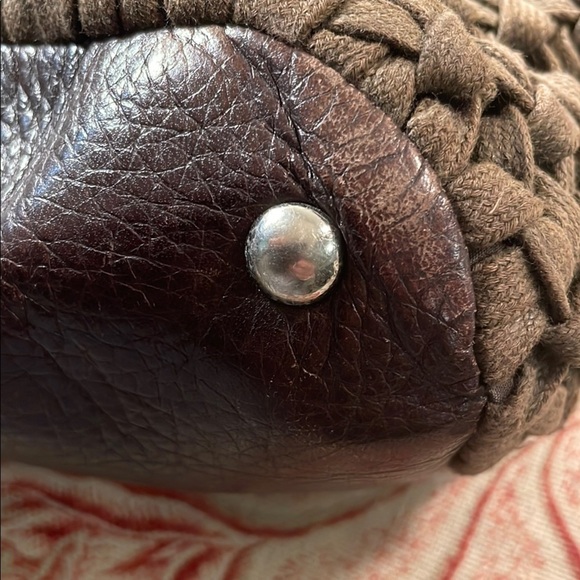 Banana Republic Brown Shoulder Bag with Quilted Pattern - Picture 14 of 16